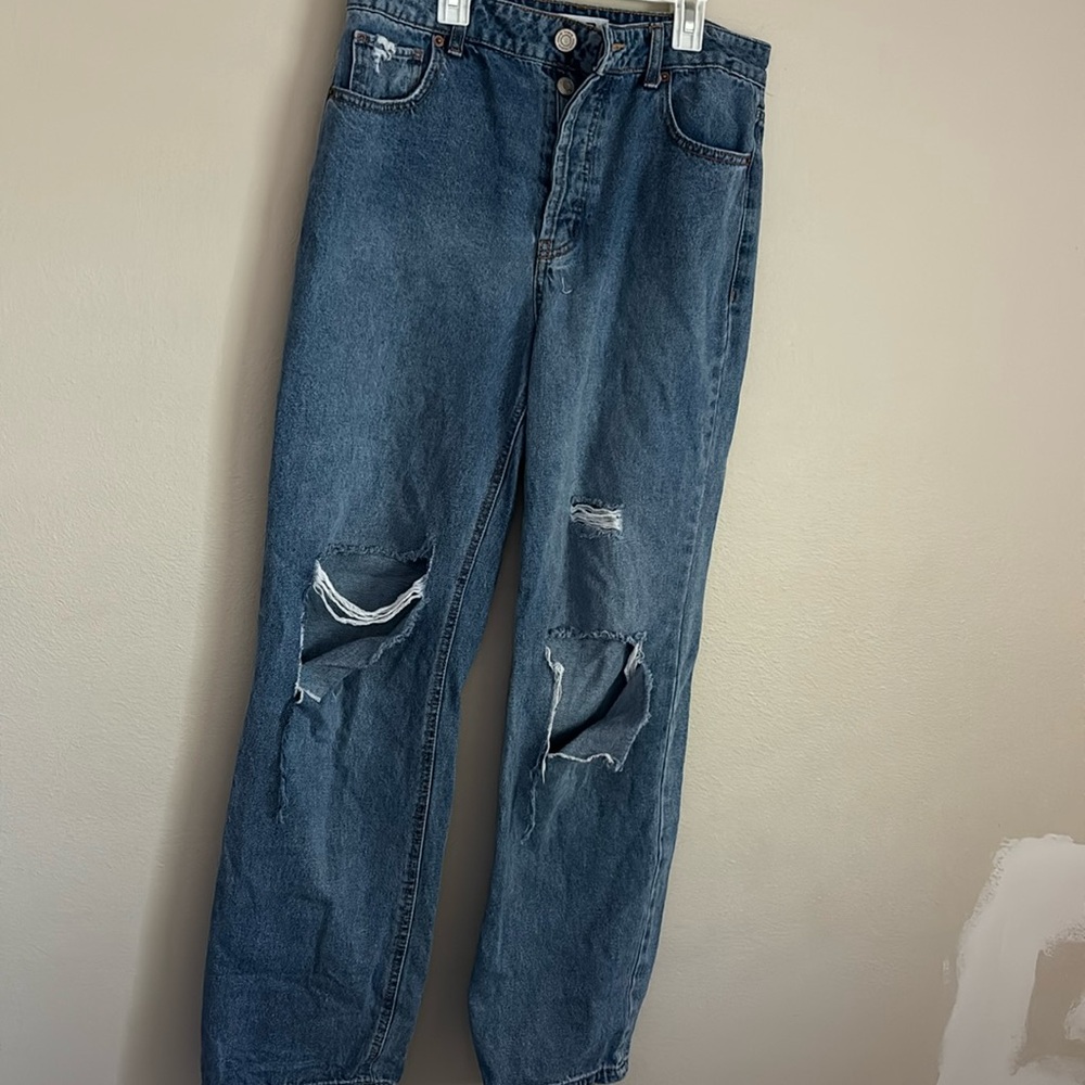 RSQ high rise straight leg jeans